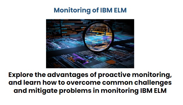 Monitoring of IBM ELM